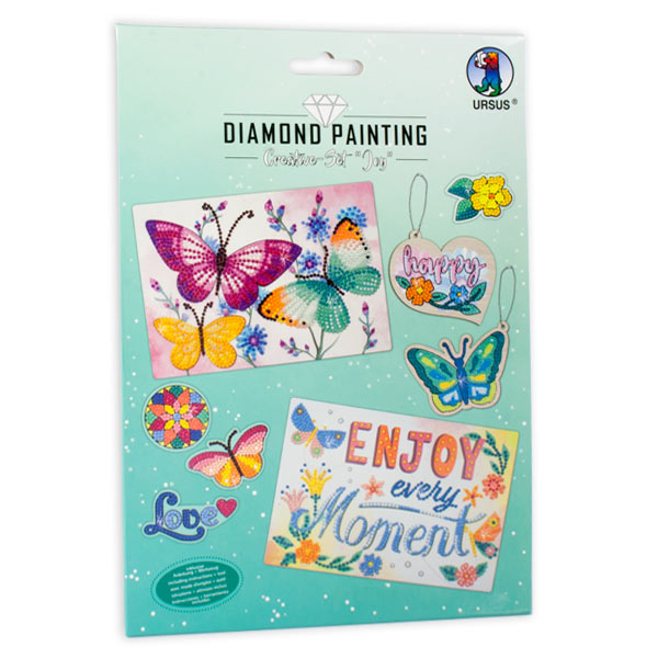 Diamond Painting Kreativset, Joy, 13-teilig