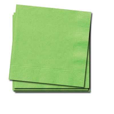 Servietten grasgrün 20 Stück kleine Papierservietten für Tischdeko, 25cm
