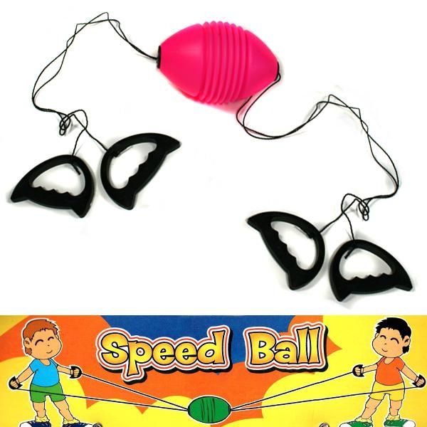 Speedball Set für Outdoor Ballspiele mit 4 Griffen, Strandspielzeug, Gartenspielzeug