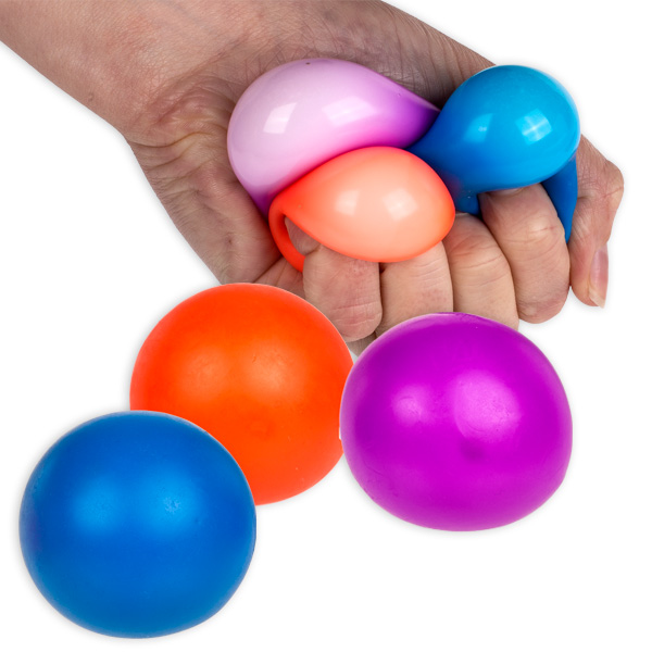 Anti Stress-Ball im 3er Pack, Ø 4cm