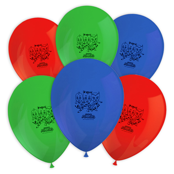 PJ Masks Luftballons im 8er Pack, Ø30cm
