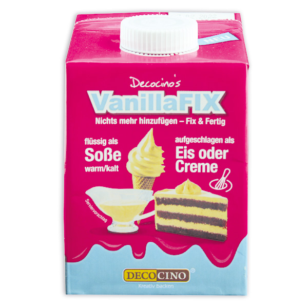 VanillaFIX - Dessersoße zum Aufschlagen