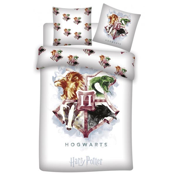 Harry Potter Bettwäsche, 2 teilig, 135cm x 200cm  - Onlineshop Geburtstagsfee