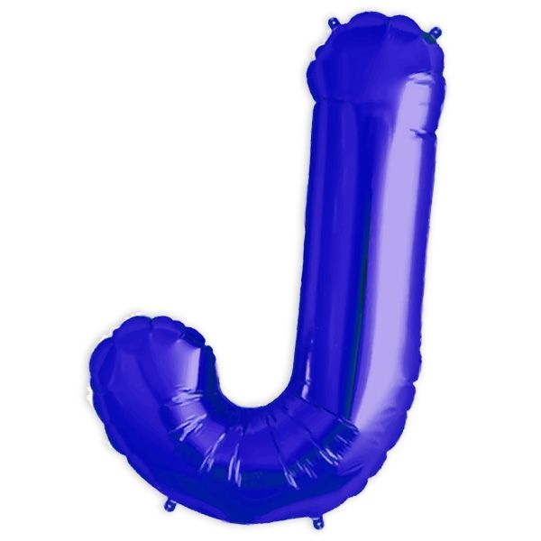 Folienballon Buchstabe J für die Personalisierung in der Deko, 41cm