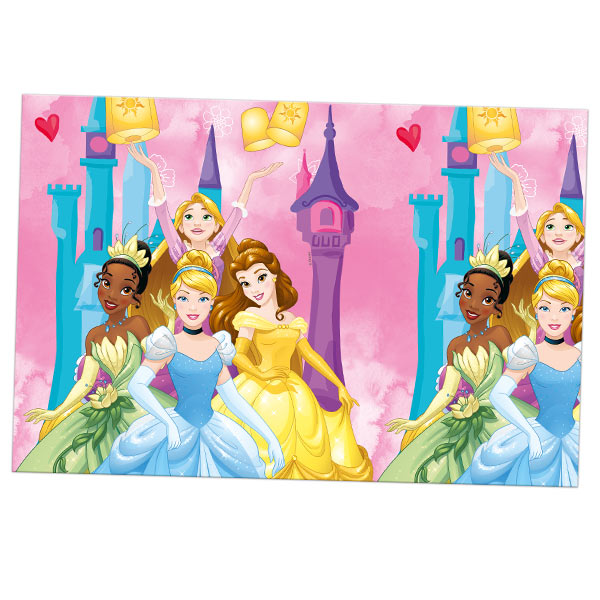 Disney Princess Mottopartyset XL, 118-teilig, Dekoration für Kids