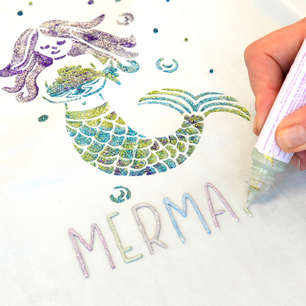 Textilgestaltungsset "Mermaid Magic", 8-teilig