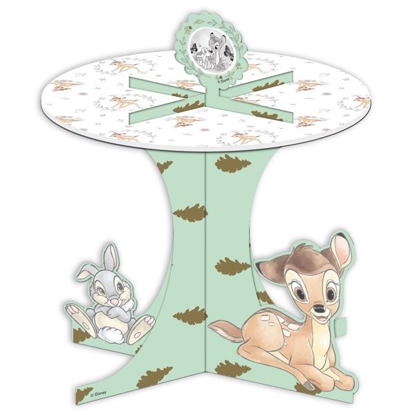 Bambi Muffin-Etagere, 27cm x 25cm mit Haase Klopfer, stabile Pappe