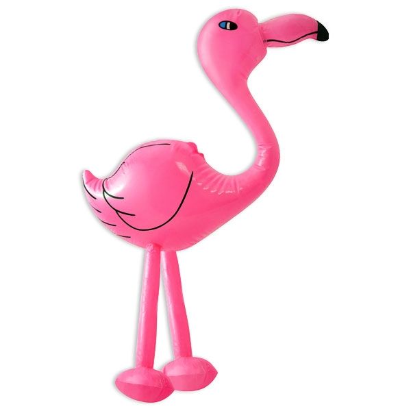 Flamingo- aufblasbare Partydeko, Wassertier