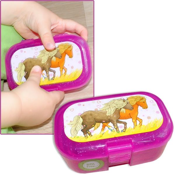 Mein Ponyhof Mini-Lunchbox, 10,5cm x 7cm