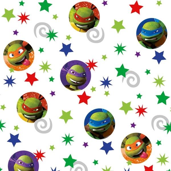 Ninja Turtles Konfetti in 3 Sorten, Metallic Pappe, 34g, 0,5 2,5 cm  - Onlineshop Geburtstagsfee