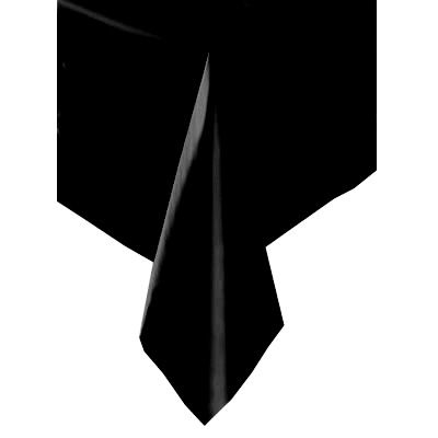 Tischdecke schwarz Folie 137×274cm
