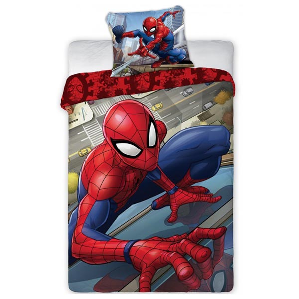 Spiderman Bettwäsche, 2 teilig, 140cm x 200cm  - Onlineshop Geburtstagsfee