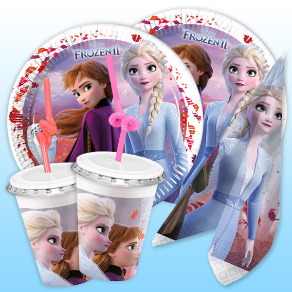 "Frozen 2" Basic Set, 52-teilig für bis zu 8 Kids
