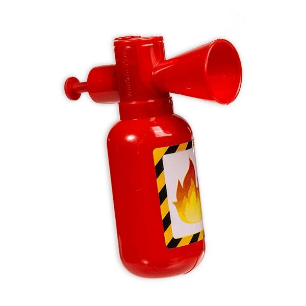 Feuerlöscher Wasserspritzer, 1 Stück aus Kunststoff, 11 × 9 × 4 cm, rot
