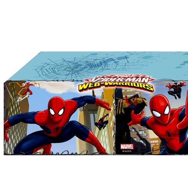 Spiderman Web-Warriors Tischdecke, echt beeindruckend, aus PVC-Folie