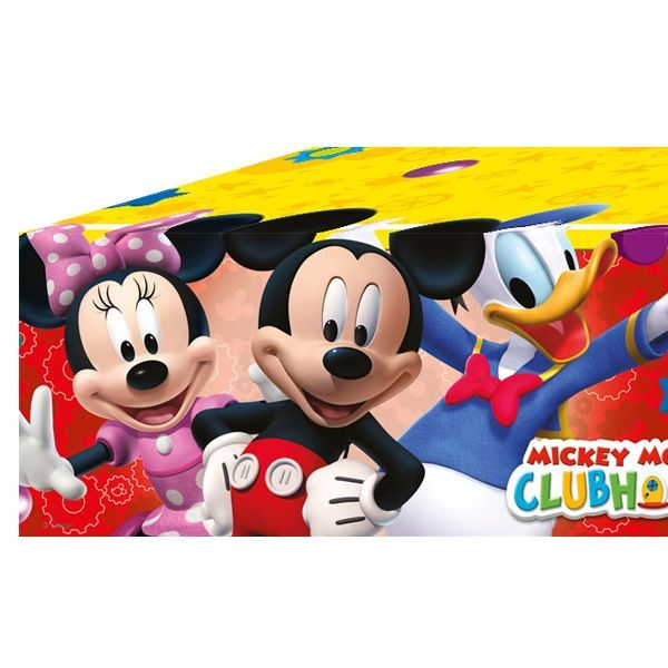 Mickey Maus Tischdecke, 1,2mx1,8m, Partytischdecke für Disney-Fans