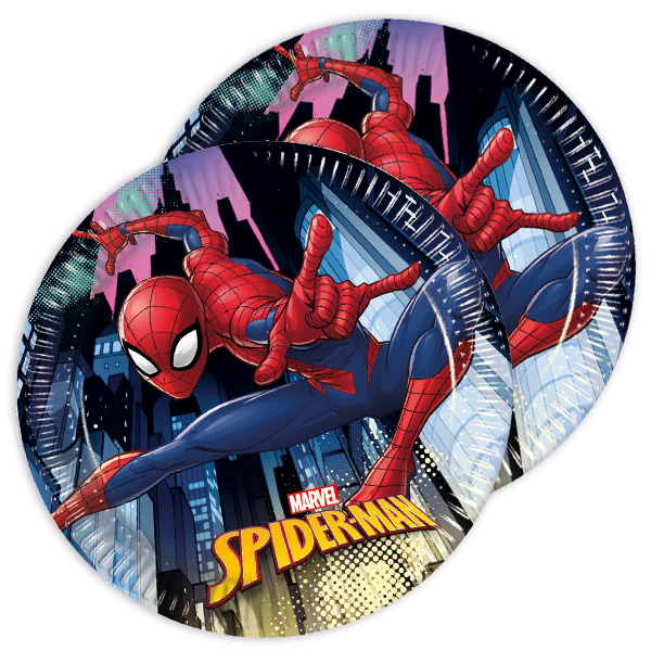 Spiderman - Basic Set, 54-teilig für bis zu 8 Kids